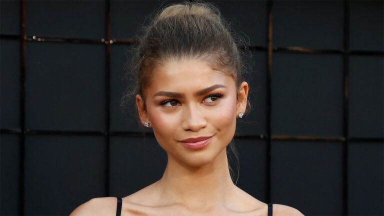 Zendaya in Challengers film scene
