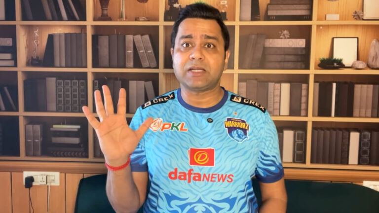 Aakash Chopra during commentary