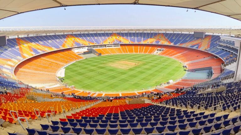 Ahmedabad pitch before T20 World Cup final