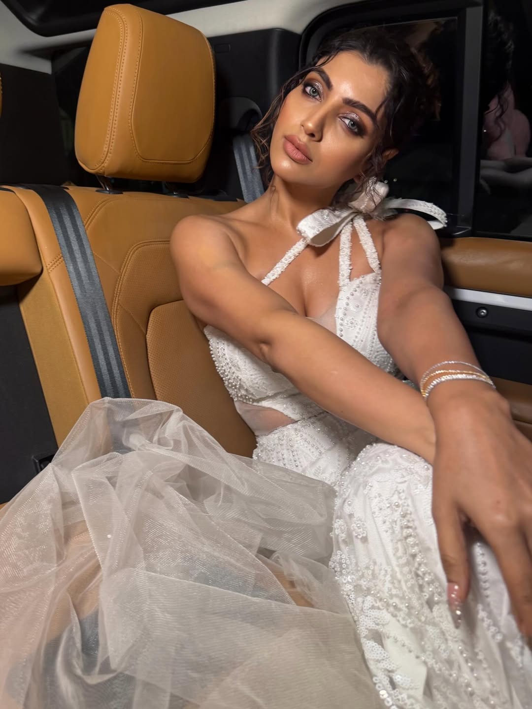 Akanksha Puri Flaunts Bold Ring And Wrist Bling