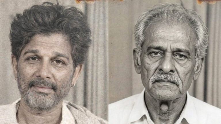 Allu Arjun Prabhas Old Grandpa Pics Viral