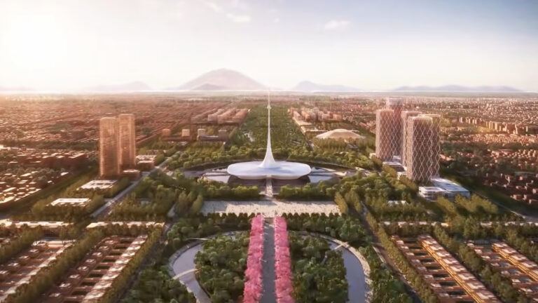 Amaravati capital city construction restart with infrastructure development and renewed government focus