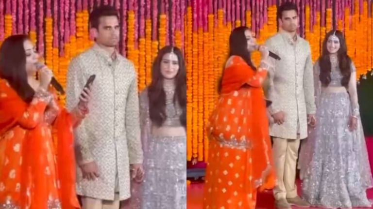 Arjun Tendulkar Saaniya Chandok wedding video