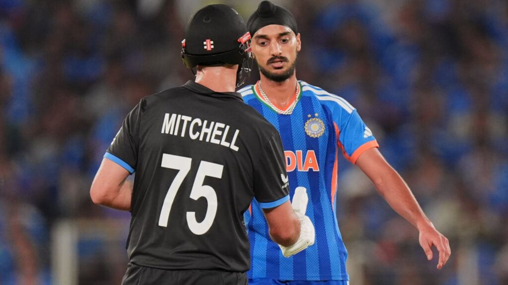 Arshdeep Singh fined after WC final incident