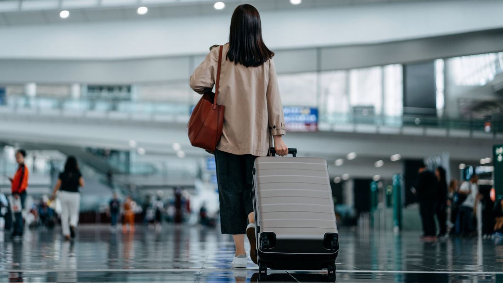 US visa and passport close view