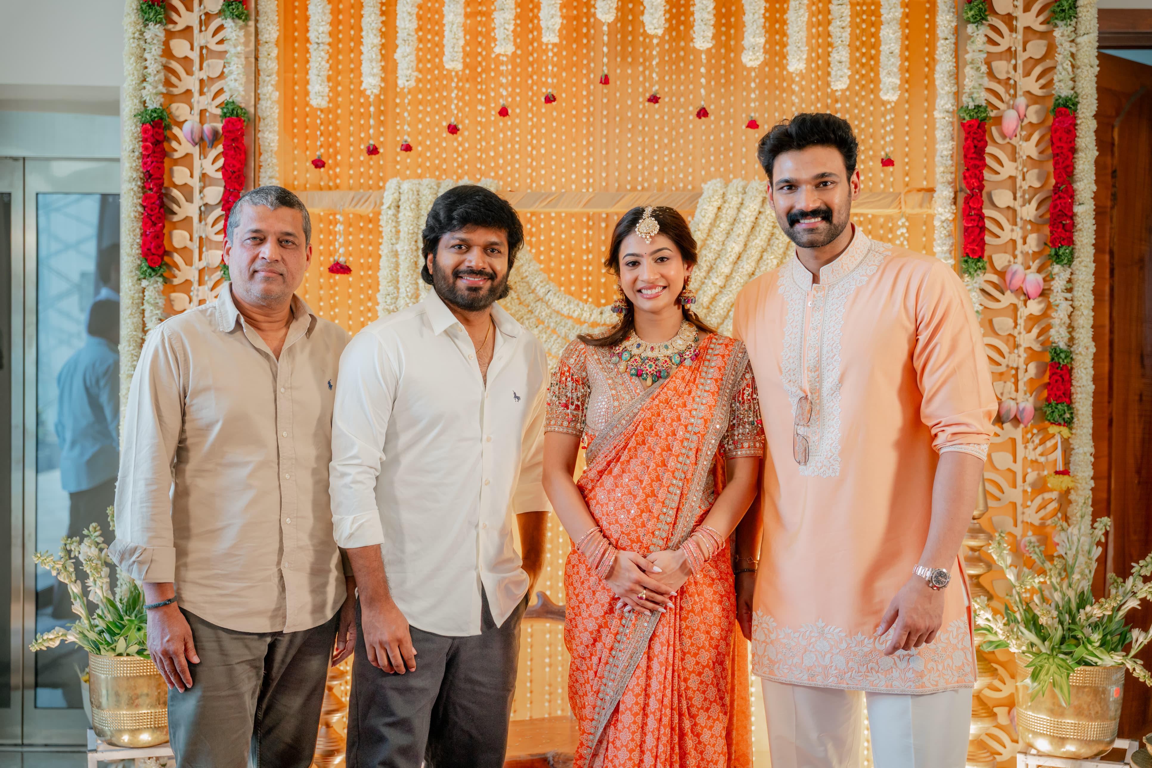 Anil Ravipudi at Bellamkonda Sai Srinivas Kavya Reddy Engagement