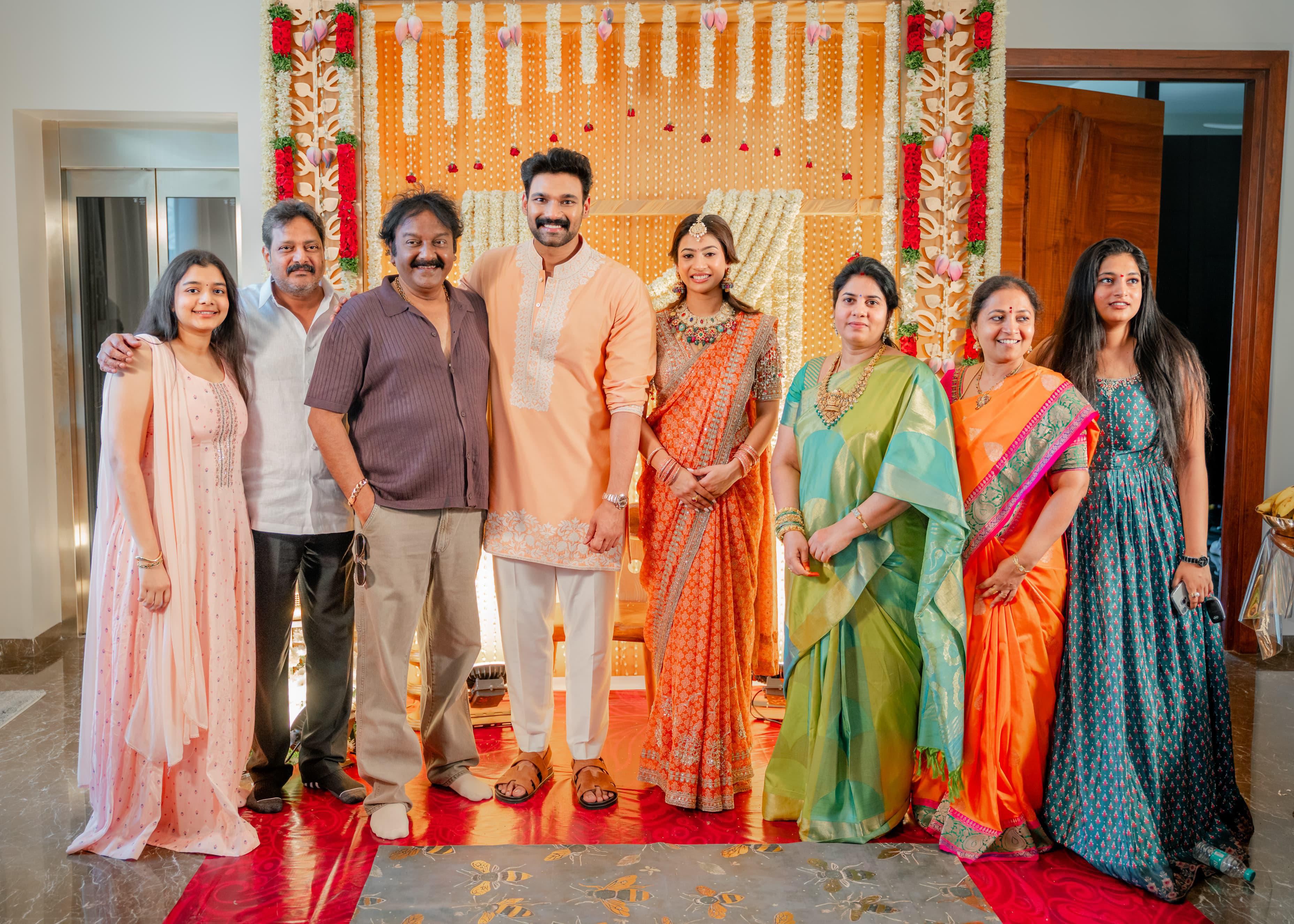 Celebs at Bellamkonda Sai Srinivas Kavya Reddy Engagement