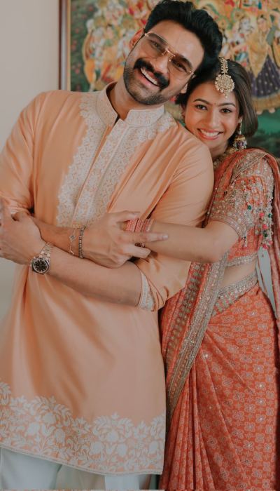 Bellamkonda Sai Srinivas Kavya Reddy Engagement