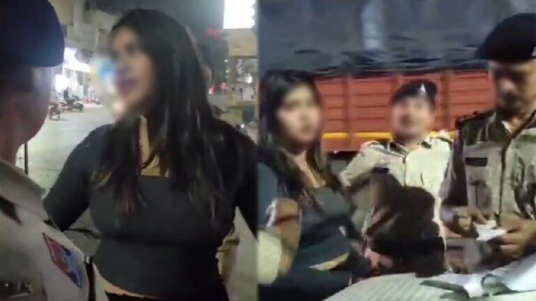 Bilaspur public incident with police argument