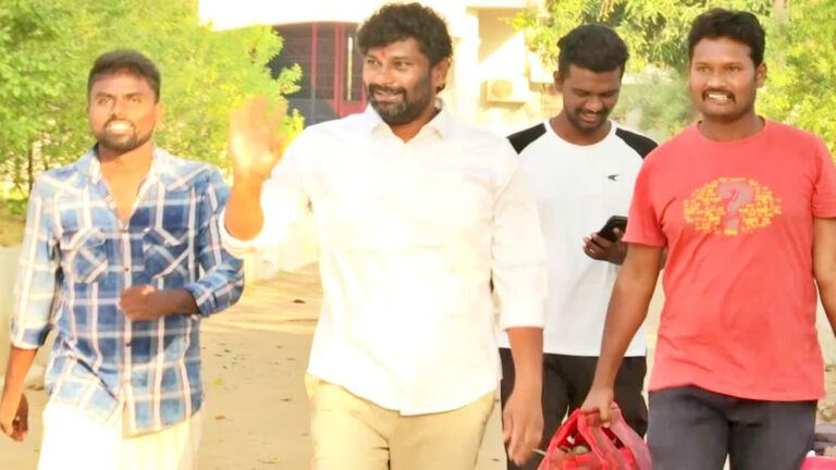 BRS leader Balka Suman speaking to media after release from jail in Telangana political case