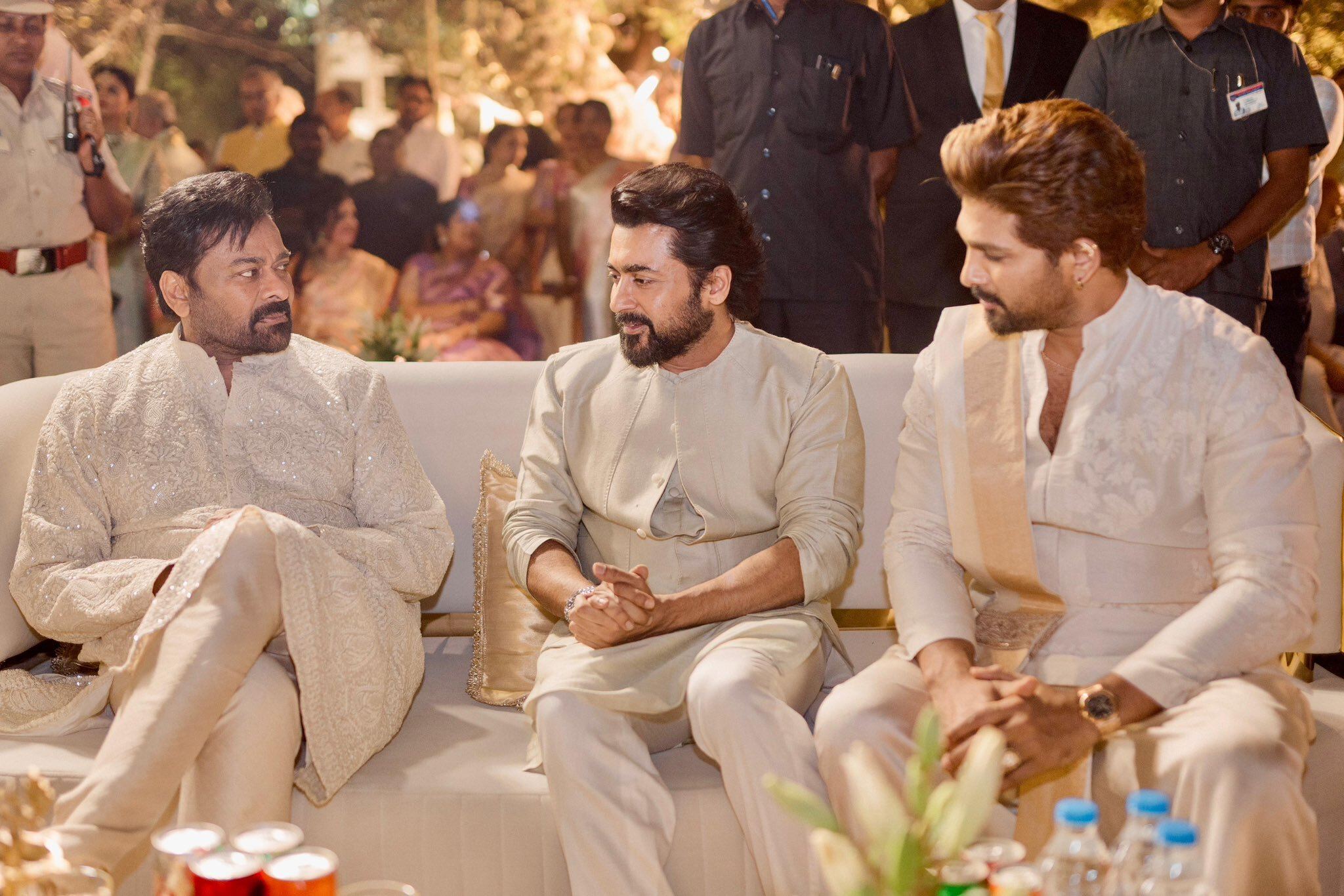 Star Guests Light Up Allu Sirish Wedding Scene