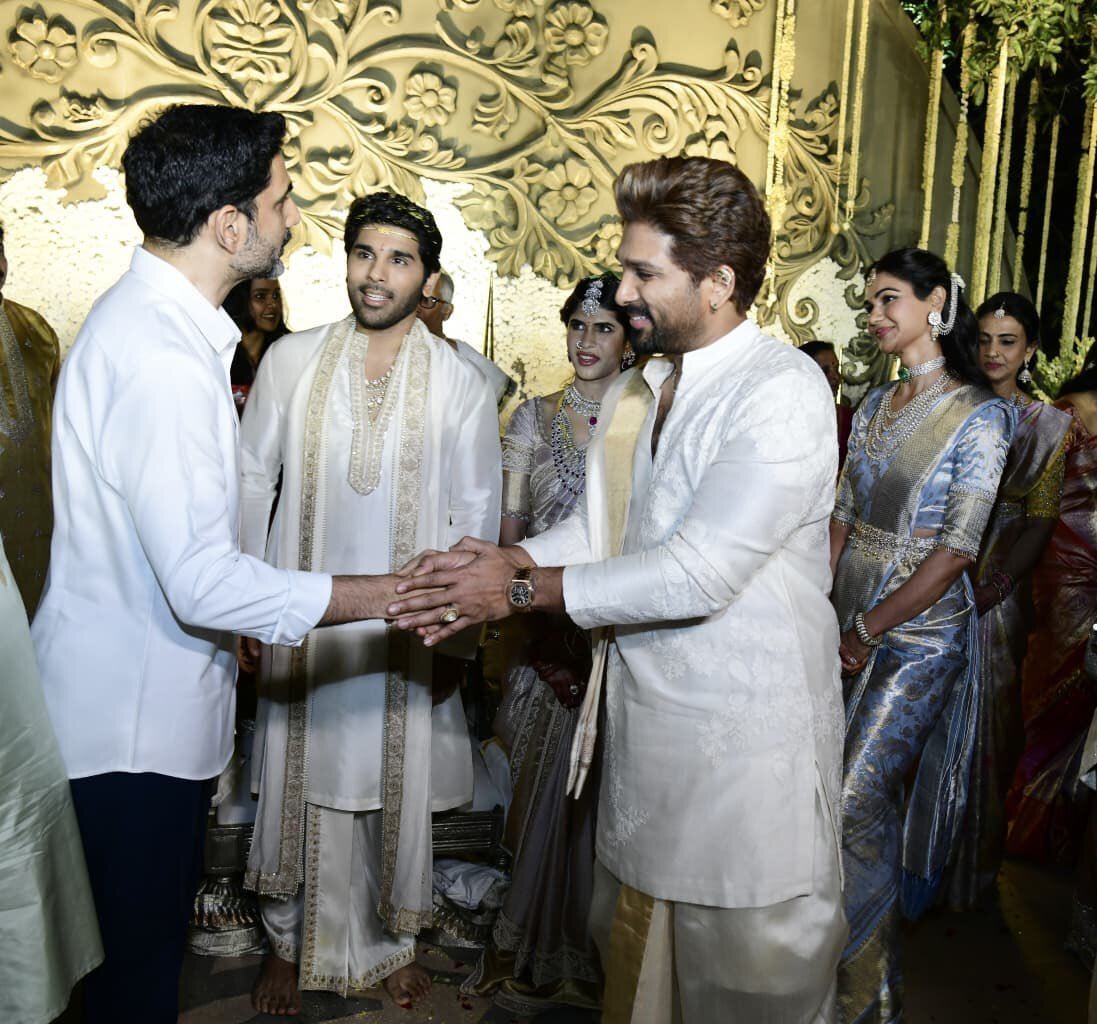 Nara Lokesh Attends Sirish Nayanika Celebration