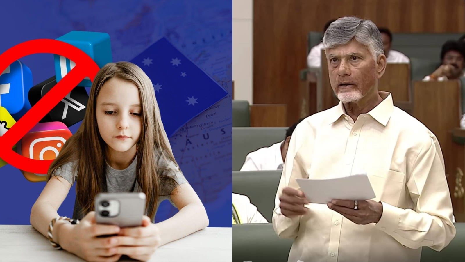 Chandrababu Naidu Plans Social Media Ban for Kids
