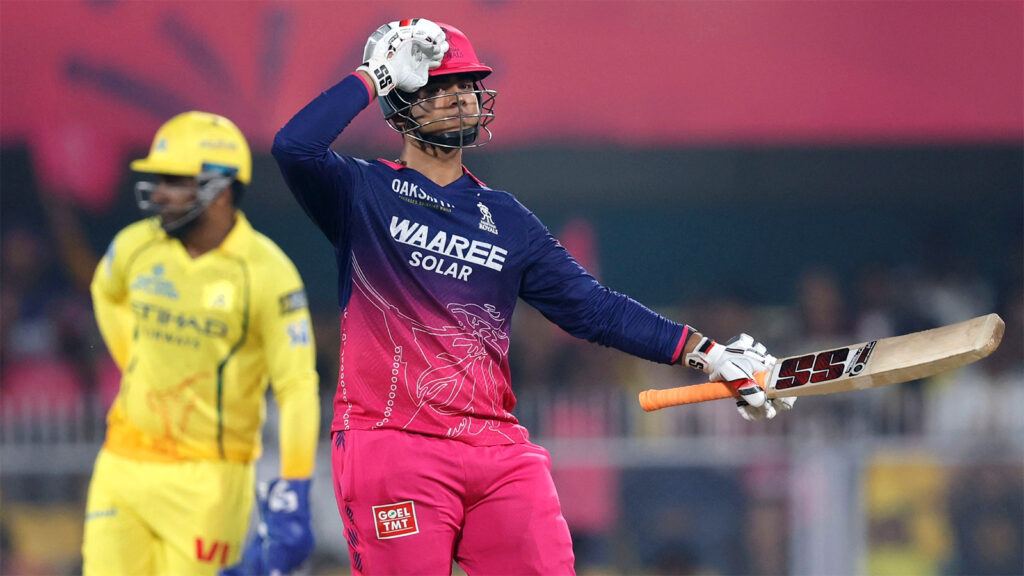 CSK vs RR IPL 2026 match action