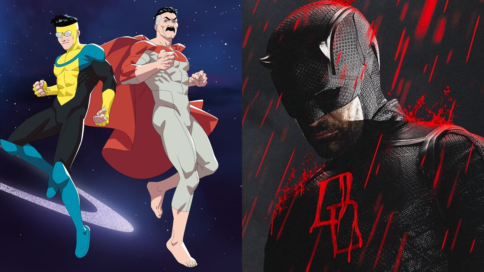 Daredevil vs Invincible OTT clash