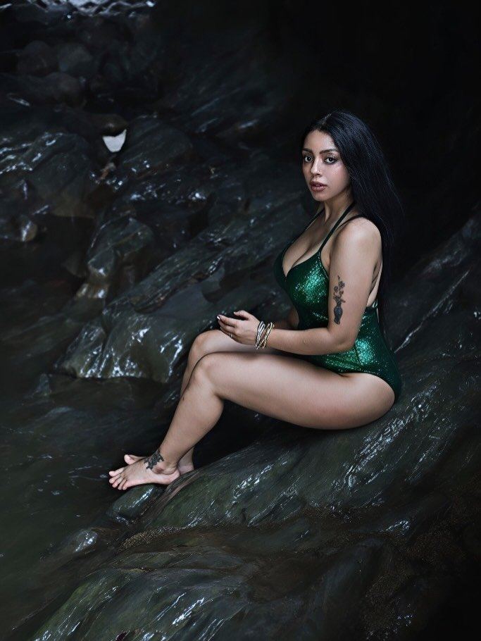 Deviyani Sharma Radiating Confidence In Green