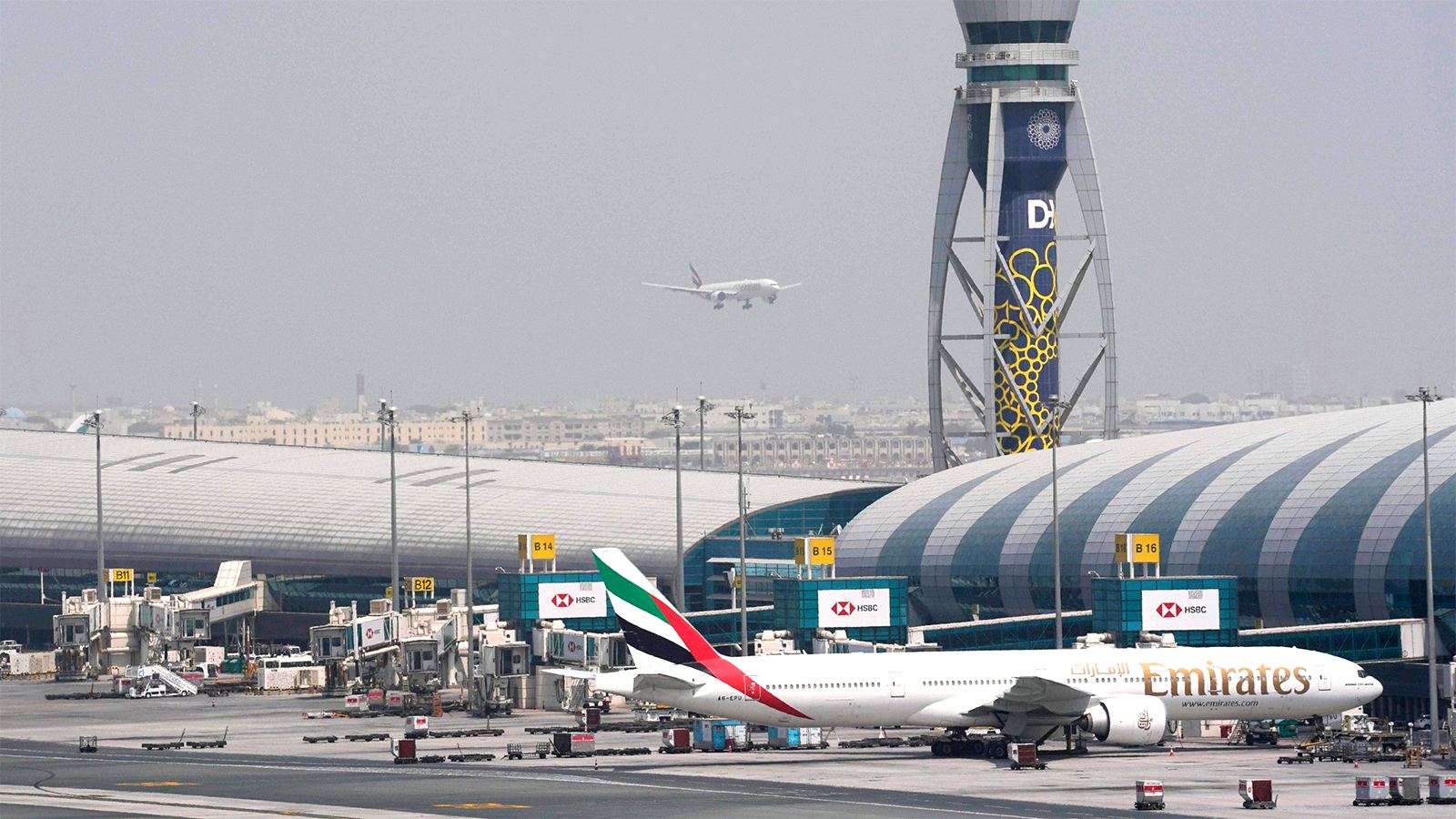 Drone strike near Dubai International Airport