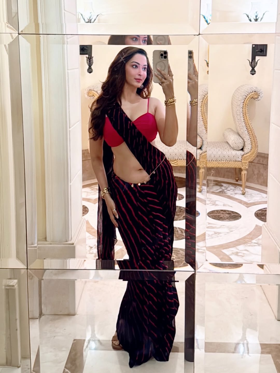 Esshanya Maheshwari Flaunting Trendy Waist Chain