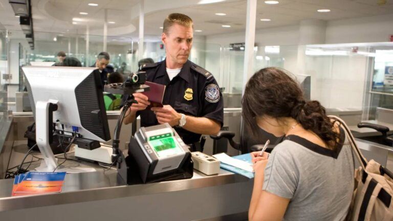 F-1 student at US airport