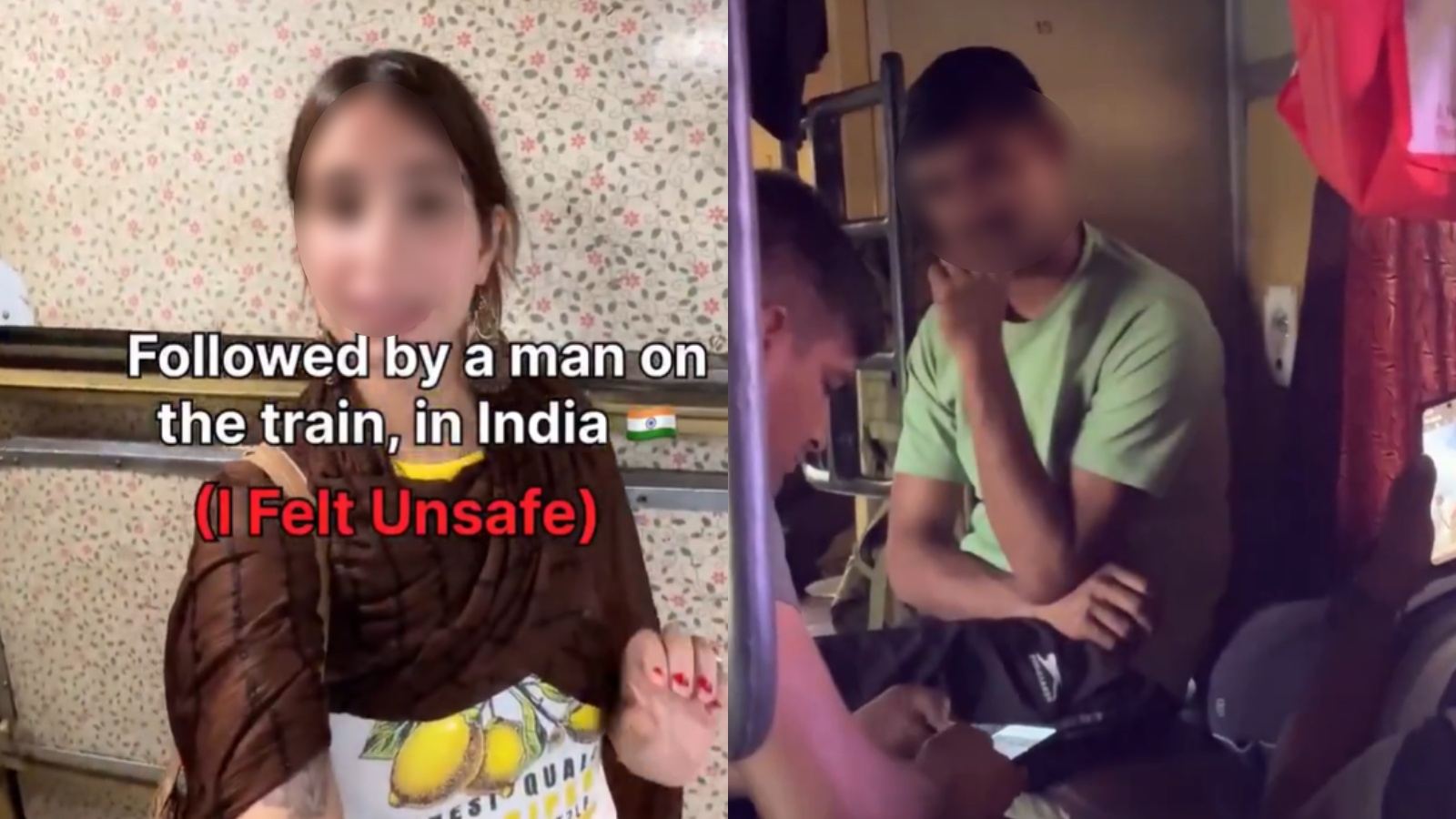 Foreign tourist train safety video India