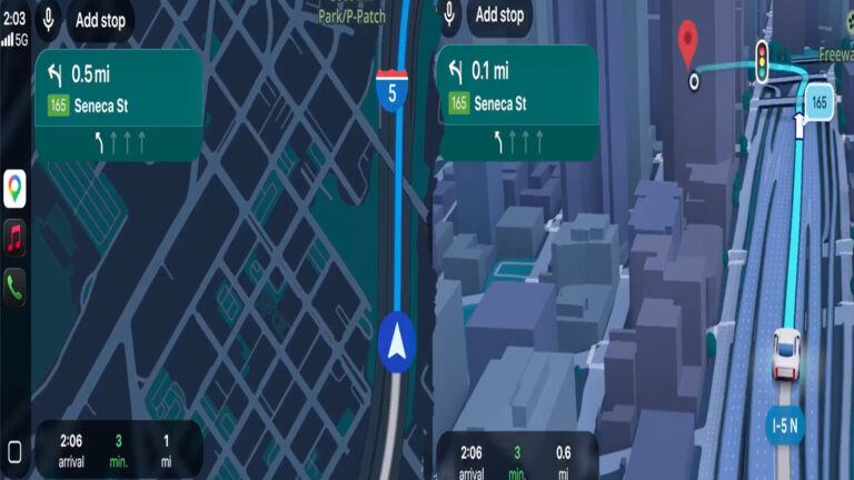 Google Maps AI navigation update features