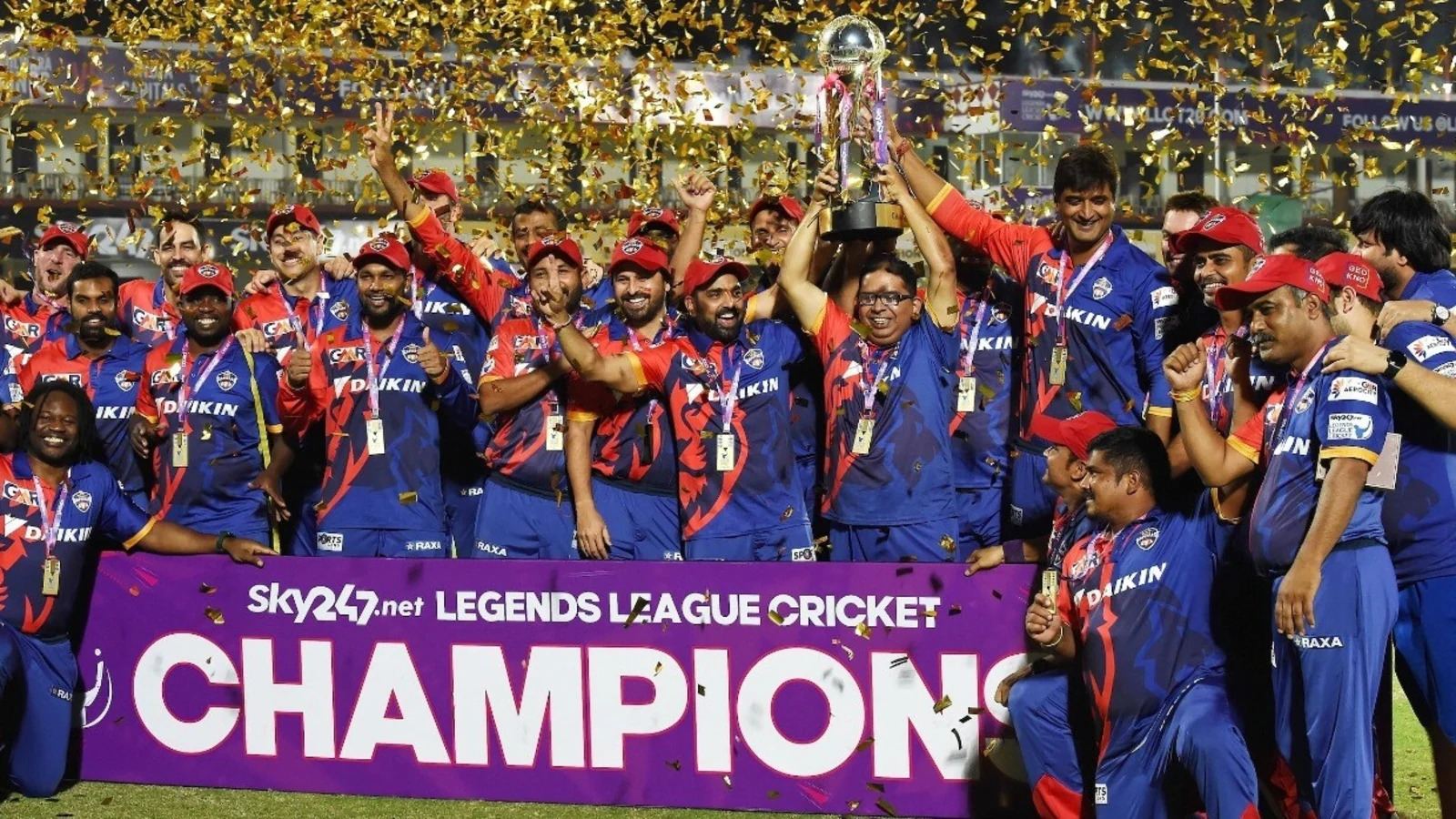 Harsha Bhogle at Legends League Cricket 2026