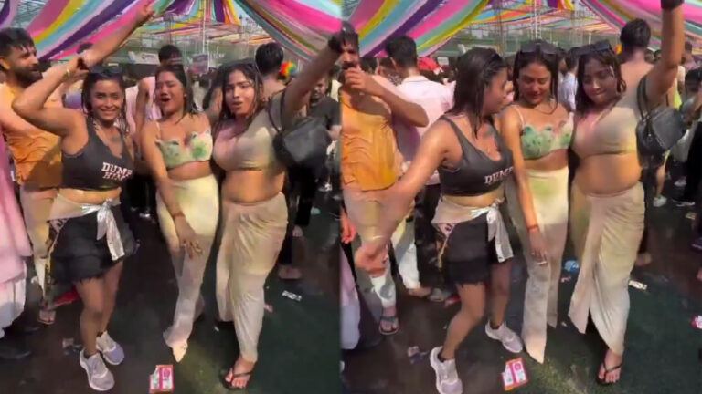 Viral Holi video with Ullu actresses sparks debate