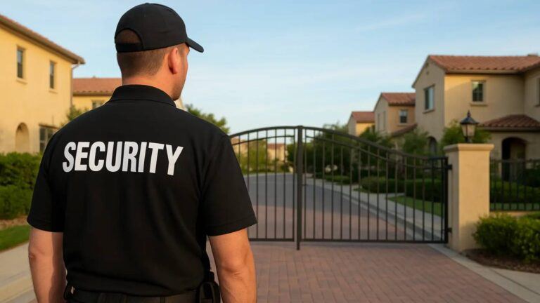Hyderabad gated community security incident