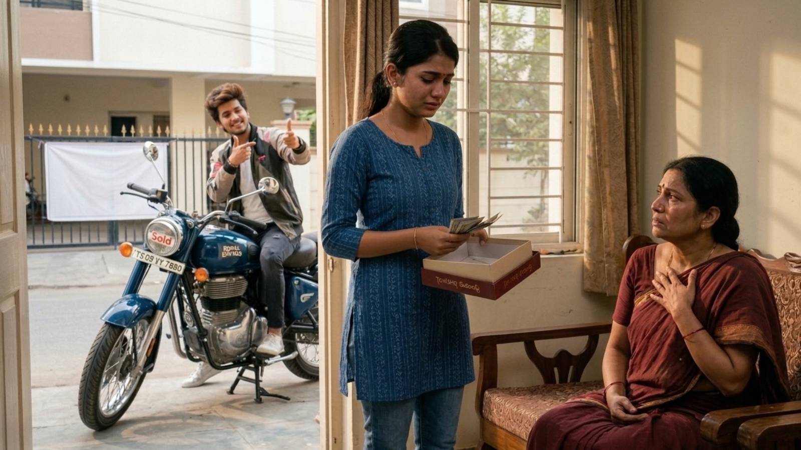 Instagram bike case in Telangana