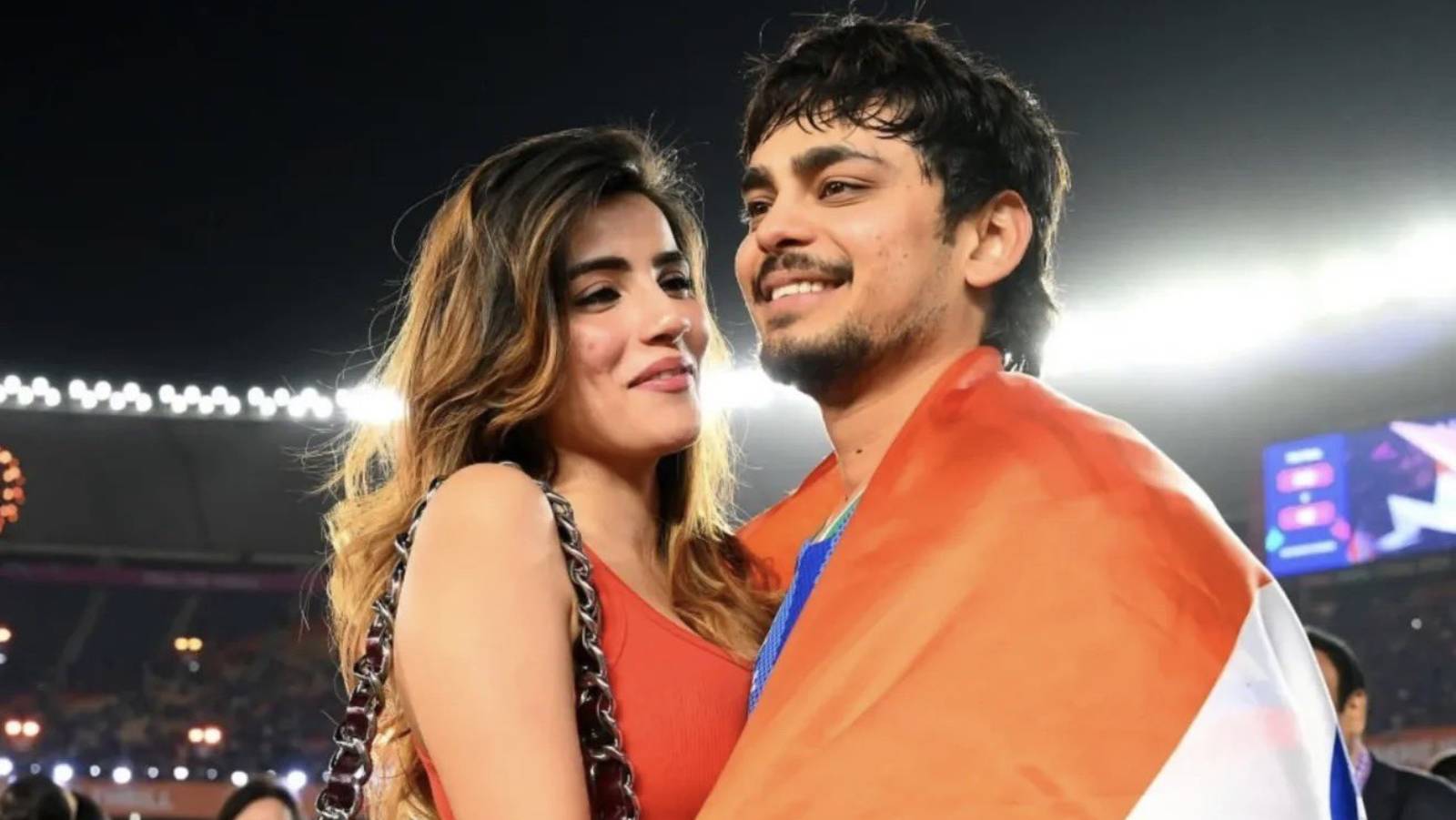 Ishan Kishan Aditi Hundia viral moment