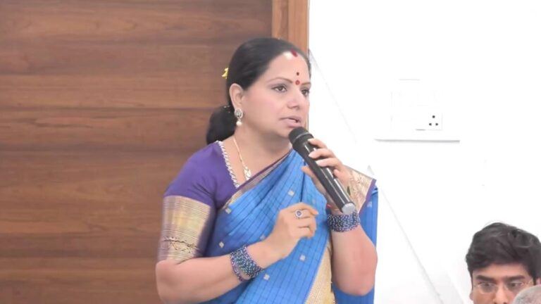 Kavitha party launch Telangana update