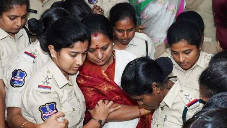 Kavitha Under Arrest