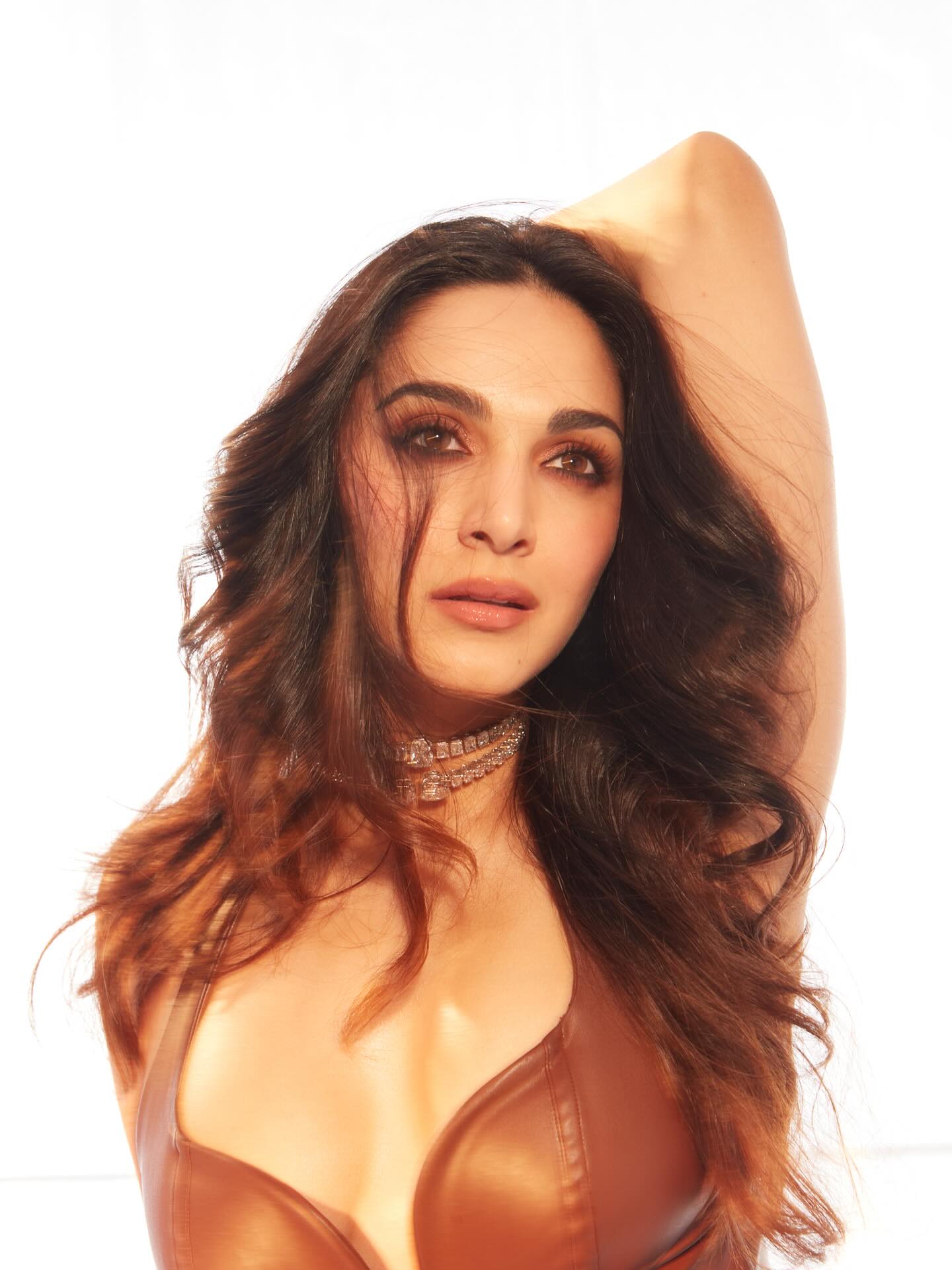 Kiara Advani Flaunting Edgy Sculpted Corset Fit