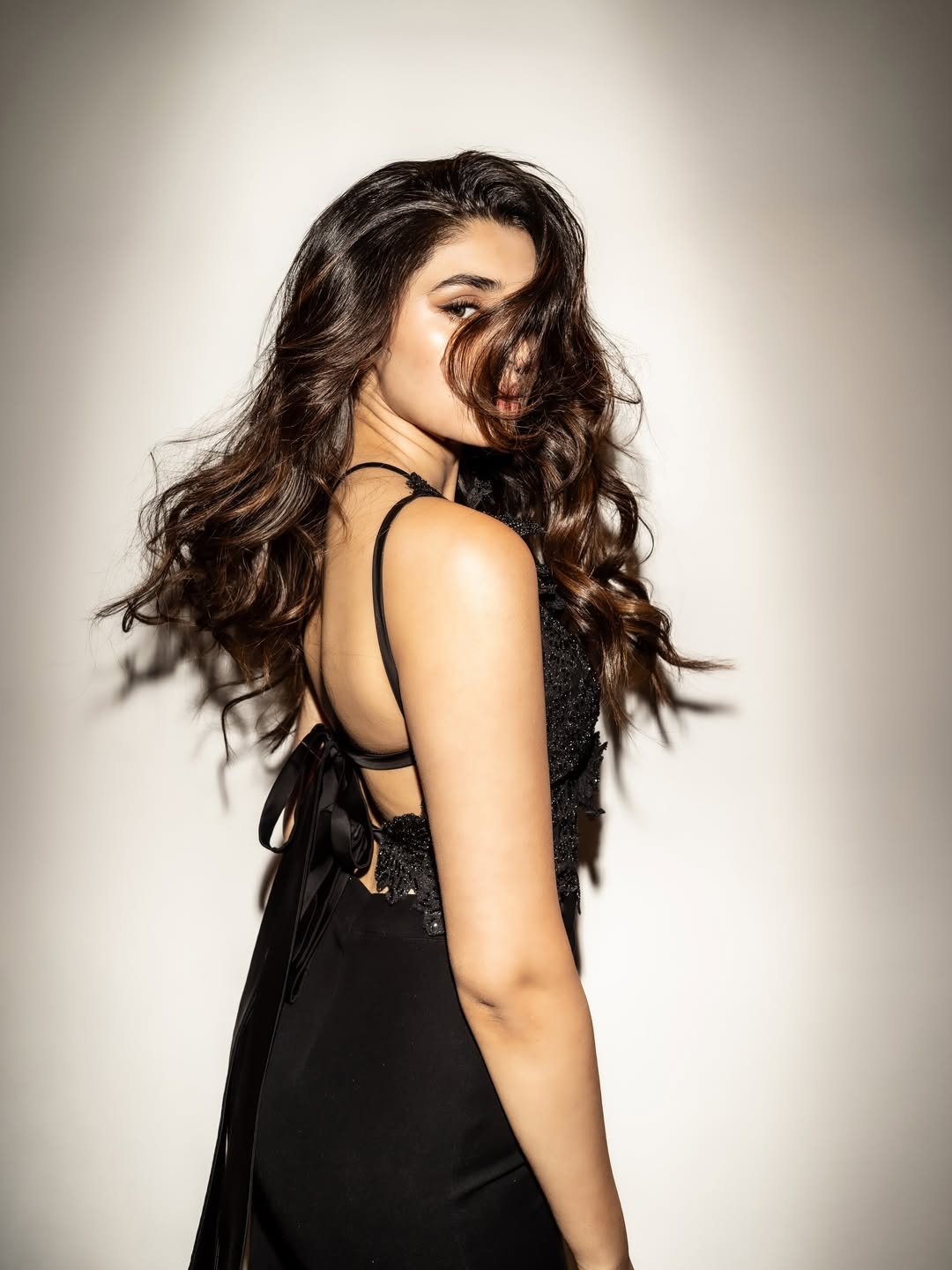 Close Up Of Krithi Shetty Radiating Confidence