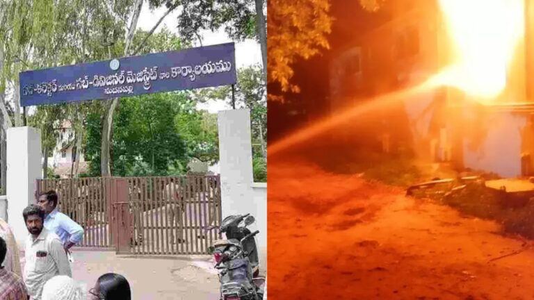 Madanapalle Files Case: Key Arrests After Fire