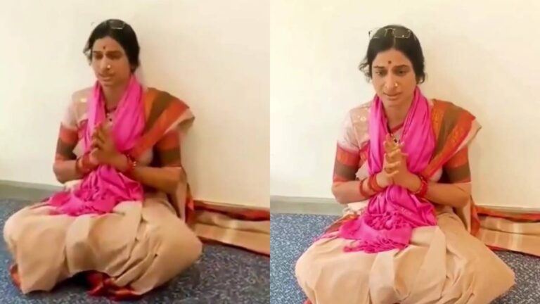 Madhavi Latha airport prayer