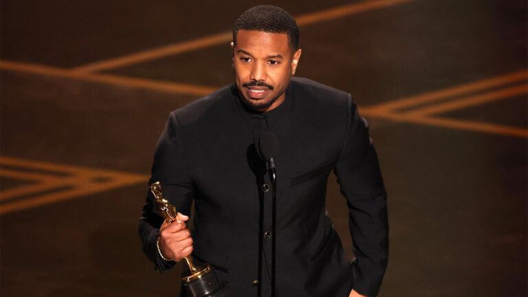 Michael B Jordan Oscars 2026 Best Actor win