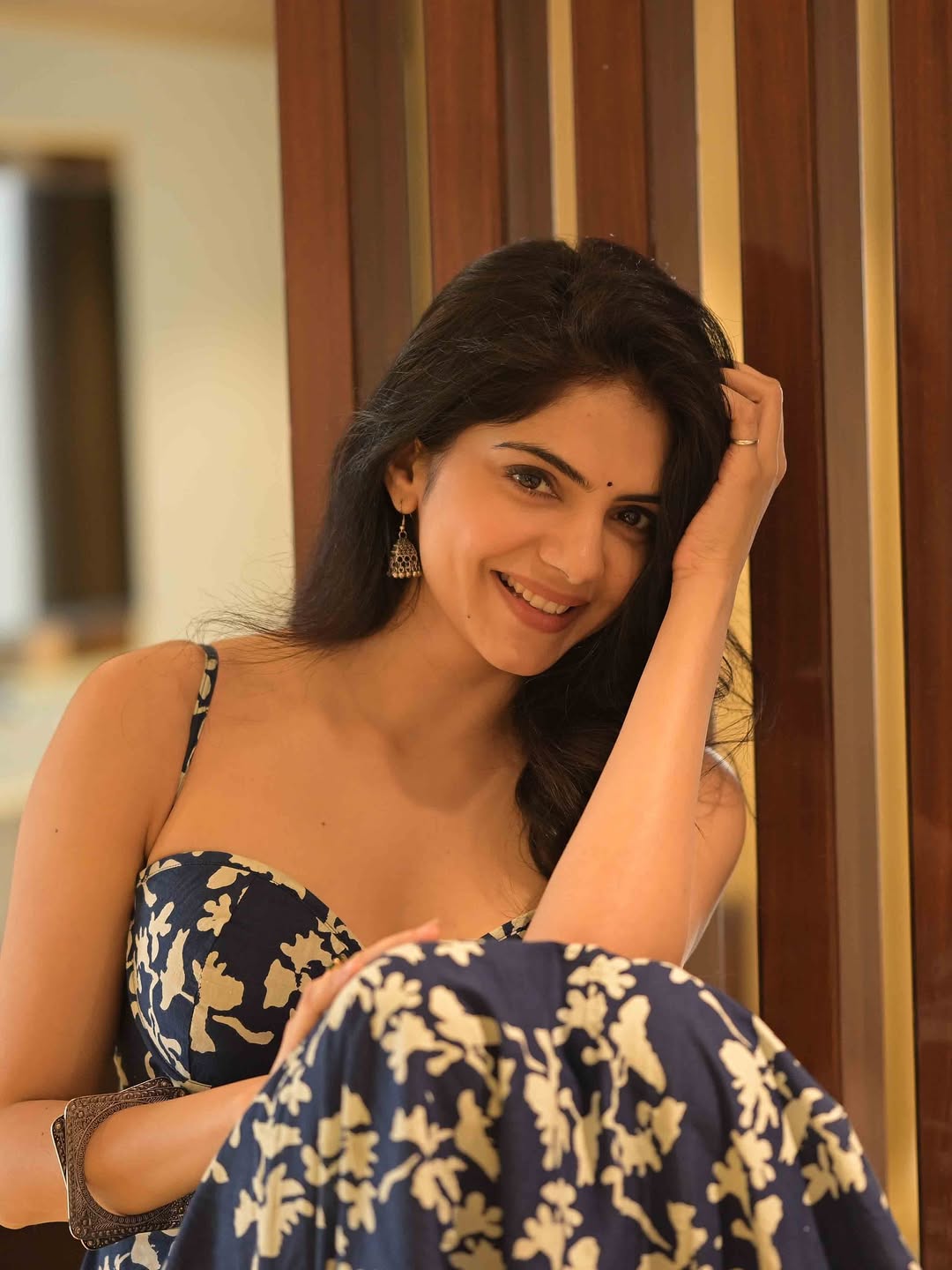 Stylish Misha Narang Looking Away Dreamily