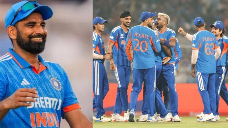 Mohammed Shami supports India team