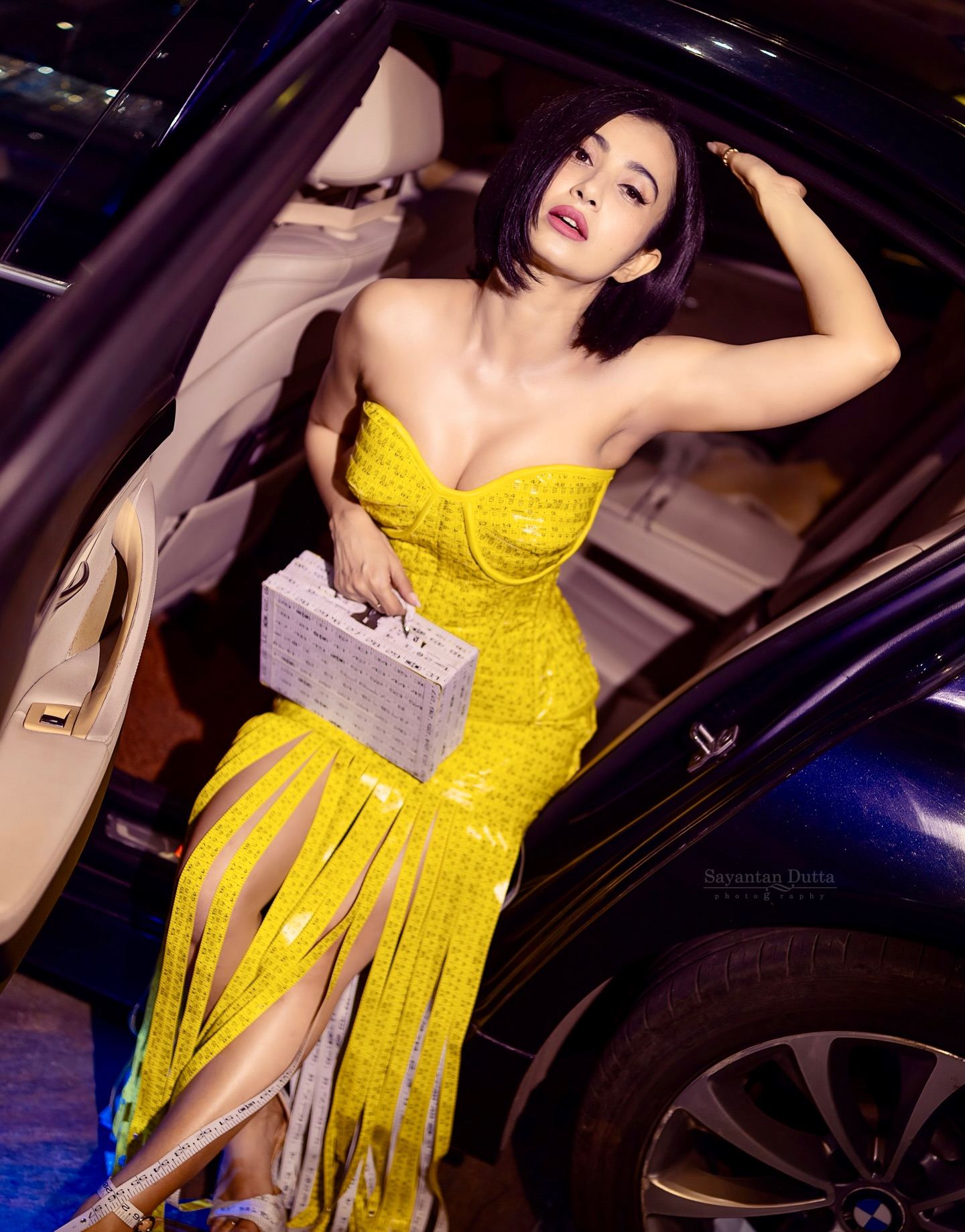 Monami Ghosh Turns Heads In Bold Yellow Couture Drama