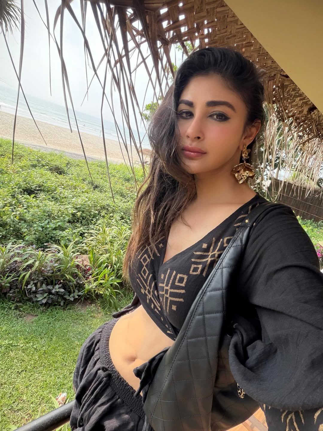 Mouni Roy vacation photos in nature