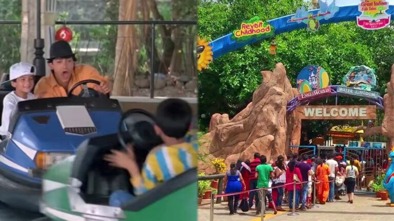 Old Bollywood scene showing Mumbai change