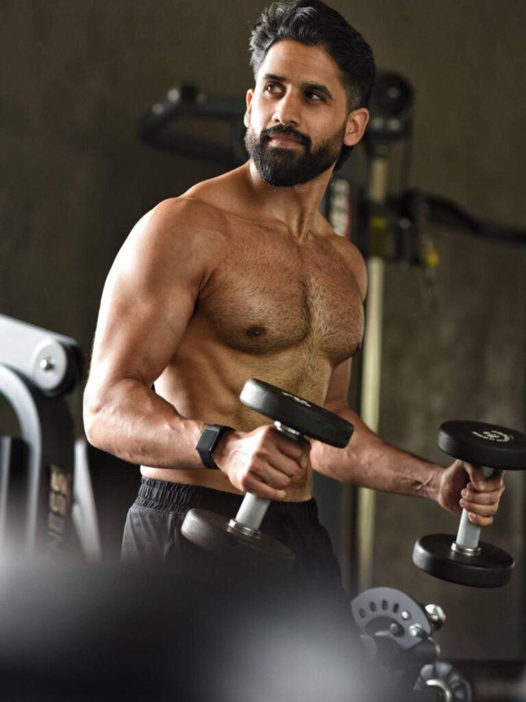 naga-chaitanya-vrushakarma Bulked-Up Physique Look