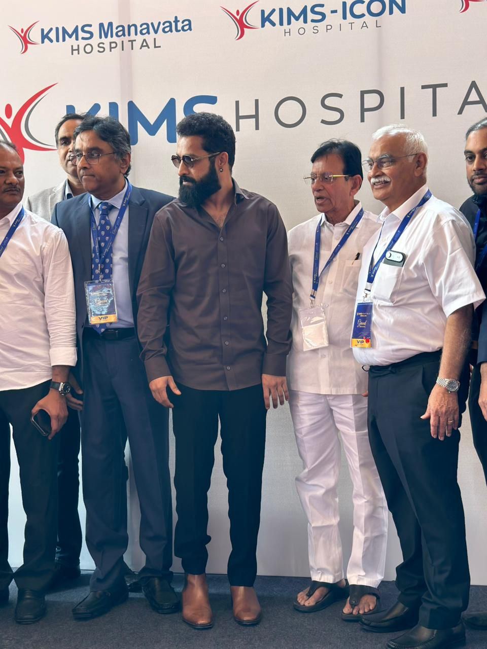 Photos: NTR at KIMS Hospital, Bengaluru
