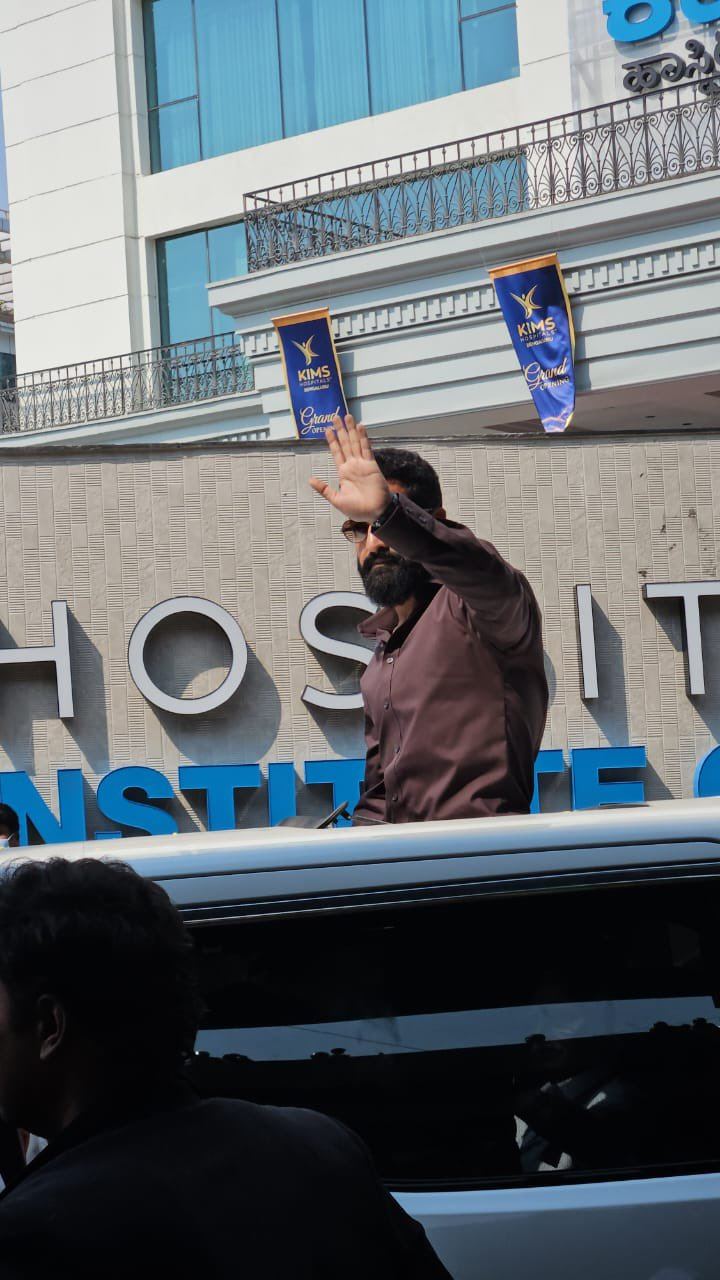 Photos: NTR at KIMS Hospital, Bengaluru