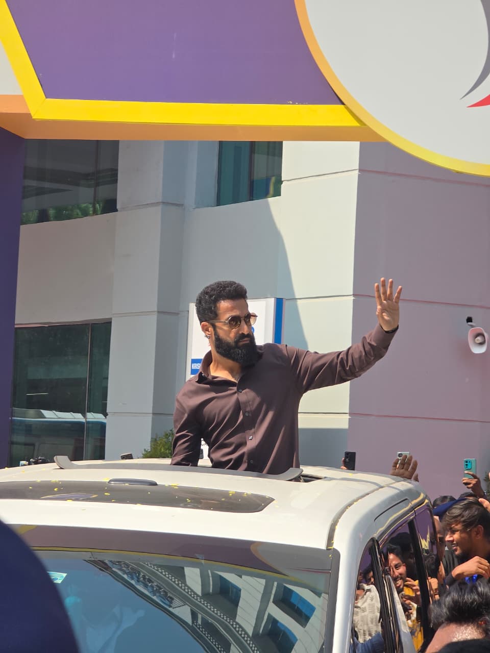 Photos: NTR at KIMS Hospital, Bengaluru