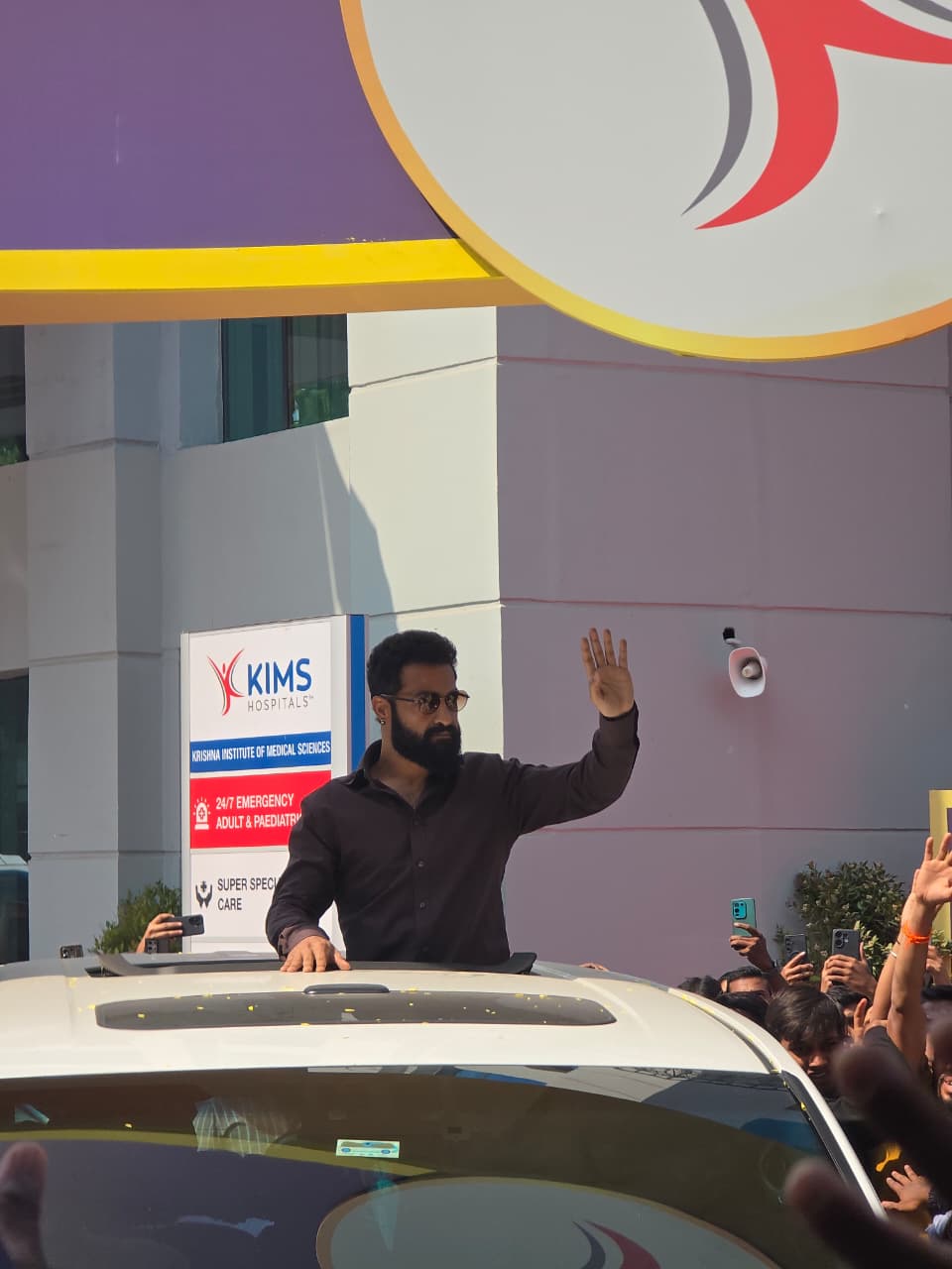 Photos: NTR at KIMS Hospital, Bengaluru