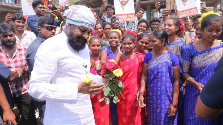 Pawan Kalyan tribal village visit