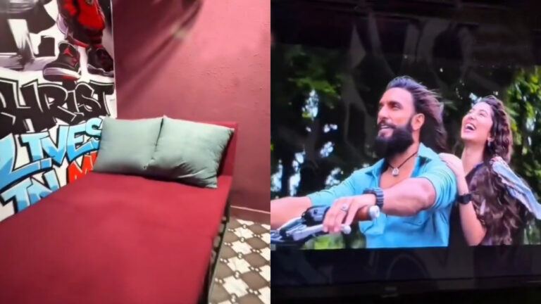 Private theatre room cafe setup Agra