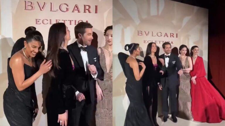 Priyanka Chopra Dua Lipa viral moment